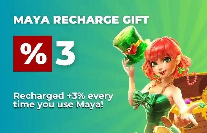 GIVE +3% MAYA RECHARGE BONUS AT APALDO